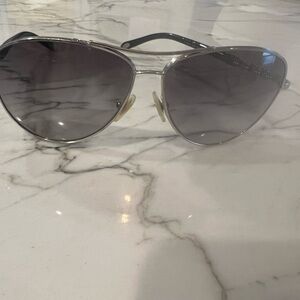 Tiffany and Co Aviator sunglasses silver